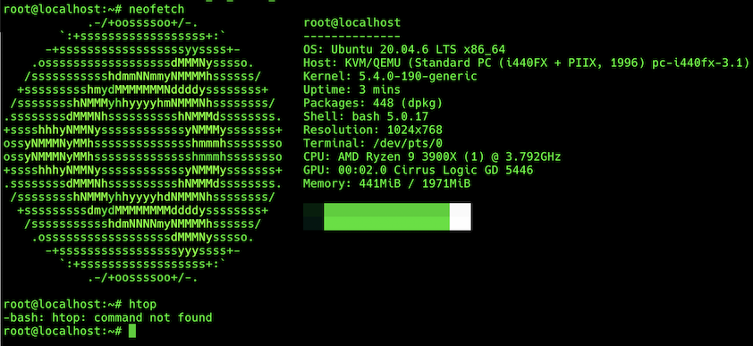 htop command not found